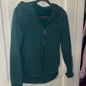 Women's Lululemon Teal Zip-Up Scuba